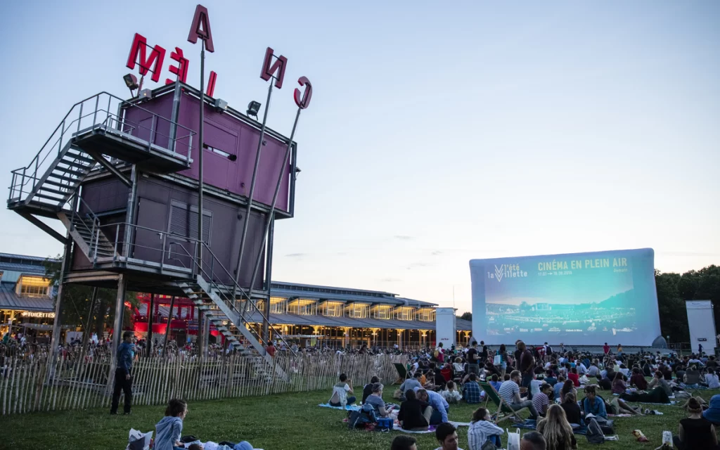 Cinéma en plein air de la Villette