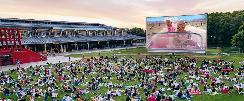 Cinéma en plein air de la villette