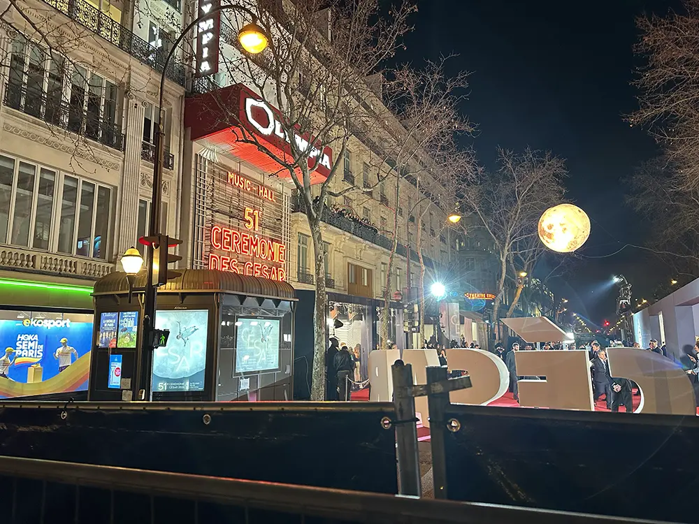 César 2026 caché au public