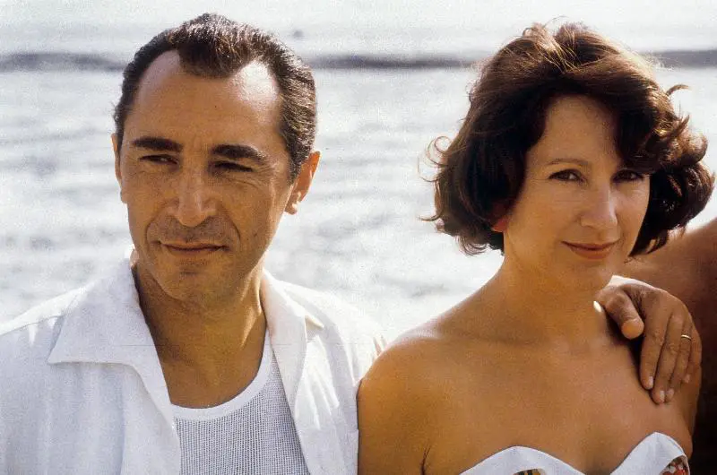 Richard Berry et Nathalie Baye, La Baule les Pins, 1990, de Diane Kurys