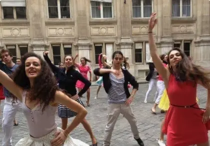 Flasmob Les demoiselles de Rochefort