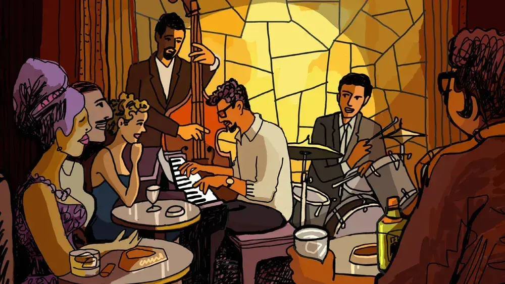 They Shot the Piano Player : bossa nova animée