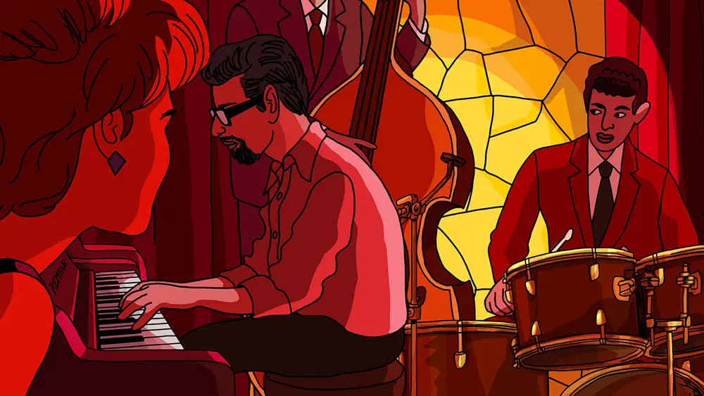They Shot the Piano Player : bossa nova animée