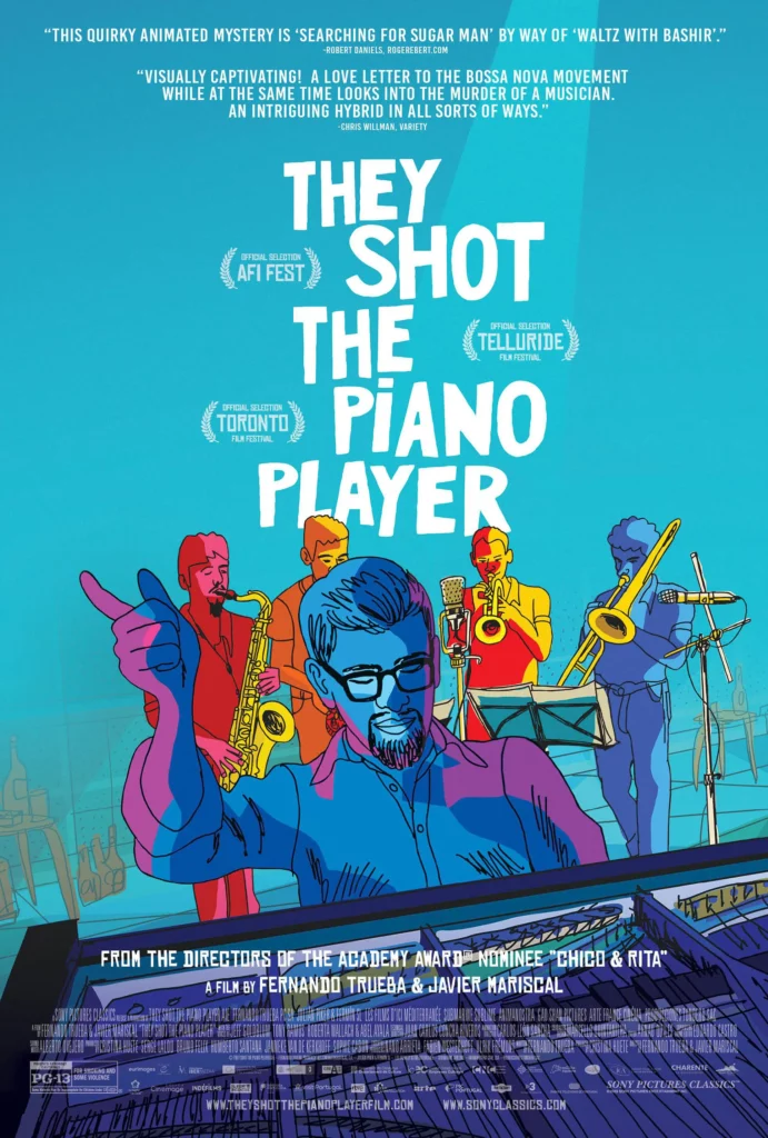 They Shot the Piano Player : bossa nova animée