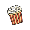 Pot de pop-corn - Cinéfeel Mécénat